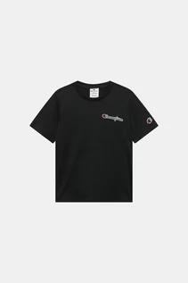Koszulki dla chłopców - Champion T-shirt - Czarny - Chłopiec - M (140CM) - 305955 KK001 - grafika 1