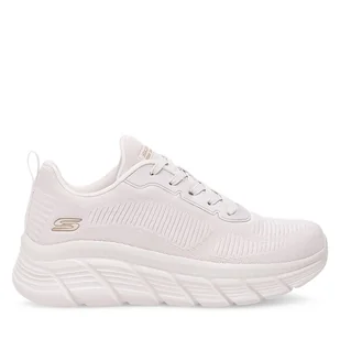 Sneakersy Skechers BOBS B FLEX HI 117385 OFTW Beżowy - Sneakersy damskie - miniaturka - grafika 1