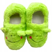 Kapcie damskie - Kapcie Zimowe Domowe Żabka Dzieci Bambosze Papucie Ciepłe Papcie r. 26-27 - miniaturka - grafika 1