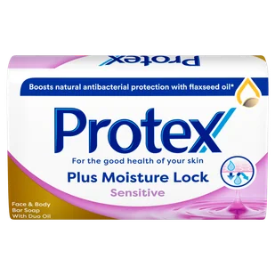 Protex Moisture Lock Sensitive, mydło w kostce, 90 g - Mydła Protex Moisture Lock Sensitive, mydło w kostce, 90 g - Mydła - miniaturka - grafika 1
