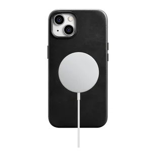 iCarer Oil Wax Premium Leather Case skórzane etui iPhone 14 magnetyczne z MagSafe czarny (WMI14220701-BK) - Etui i futerały do telefonów - miniaturka - grafika 15