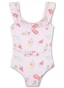 Sanetta Dziewczęcy kostium kąpielowy 430508, delikatny róż, rozmiar 92, delikatny róż, 92 cm - Stroje kąpielowe - miniaturka - grafika 1