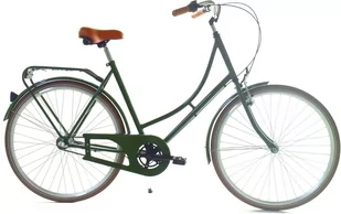 Dallas Bike Holland City 3spd 28 cali Damski Zielony z brązem - Rowery - miniaturka - grafika 1