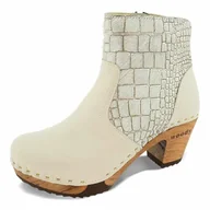 Botki damskie - Woody Damskie botki Tanja, Cocco Silver, 39 EU, Cocco Silver, 39 EU - miniaturka - grafika 1