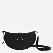 Torebki damskie - Torba przez ramię sportowa Nike Nk Aura Crescent Crossbody HQ4370-010 Czarna. Torebki i torby - miniaturka - grafika 1