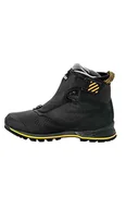 Buty trekkingowe męskie - Jack Wolfskin Męskie Buty Trekkingowe 1995 Series Texapore Mid M, Black Burly Yellow Xt, 47 Eu - miniaturka - grafika 1
