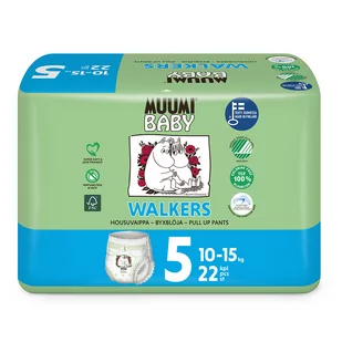 Daltra sp. z o.o. Daltra sp z o.o Muumi Walkers pieluchomajtki Maxi Plus 7-15 kg 22 sztuki 0000000 - Pieluchy dla dorosłych - miniaturka - grafika 1
