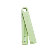 Waciki, płatki i patyczki kosmetyczne - Last Object, Wielorazowy patyczek higieniczny LastSwab Basic Żółw zielony - miniaturka - grafika 1