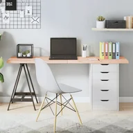 Blaty meblowe i parapety okienne - vidaXL Blat stołu, 160x60x4 cm, surowe drewno dębowe - miniaturka - grafika 1