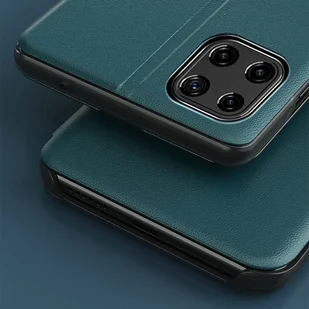 Eco Leather View Case elegancki futerał etui z klapką i funkcją podstawki Samsung Galaxy A22 4G pomarańczowy - Etui i futerały do telefonów - miniaturka - grafika 8