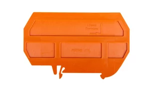 Wago Ścianka separująca pomarańczowa szerokość 90mm 209-190 /25szt./ 209-190 - Kostki, złączki, wtyczki - miniaturka - grafika 1