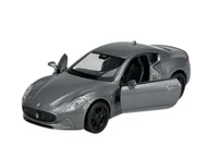 Samochody i pojazdy dla dzieci - WELLY MASERATI GRANTURISMO FOLGORE SREBRNY 1:34 43847 - miniaturka - grafika 1