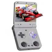 Konsole i gry retro - Miyoo Flip Handheld Game Console 128GB 3 5'' IPS 2 4G/5G WiFi 3000mAh 20 Emulators - Grey - miniaturka - grafika 1