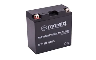 Akumulator AGM (Gel) MT14B 12V 12Ah Moretti - Akumulatory motocyklowe - miniaturka - grafika 1