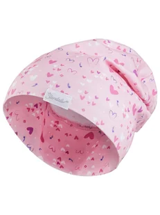 Sterntaler Czapka-beanie w kolorze jasnoróżowym - Czapeczki dla niemowląt - miniaturka - grafika 1