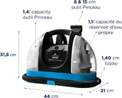 AGD OUTLET - Odkurzacz do usuwania plam  BISSELL SpotClean C - miniaturka - grafika 1