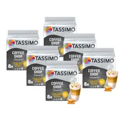 Kawa w kapsułkach i saszetkach - ZESTAW - Kapsułki Tassimo Coffee Shop Selections Toffee Nut Latte 6x8 szt. - miniaturka - grafika 1