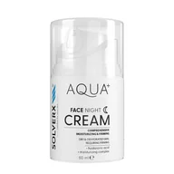 Kremy do twarzy - Solverx Aqua+ - Krem do twarzy na noc 50ml (wyłączność) - miniaturka - grafika 1