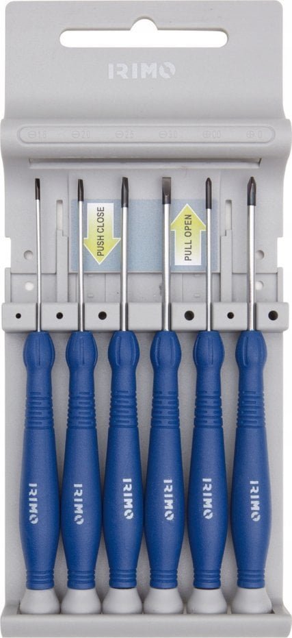 Zestaw wkrętaków precyzyjnych Irimo 461-6-B