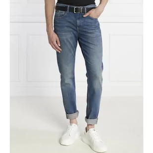 CALVIN KLEIN JEANS Jeansy TAPER | Slim Fit - Spodnie męskie - miniaturka - grafika 1