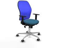Fotele i krzesła biurowe - Krzesło Biurowe Piqueras y Crespo 1D086G0 Niebieski Zieleń naftowa - miniaturka - grafika 1
