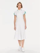 Sukienki - Tommy Hilfiger Sukienka codzienna WW0WW41269 Biały Regular Fit - miniaturka - grafika 1