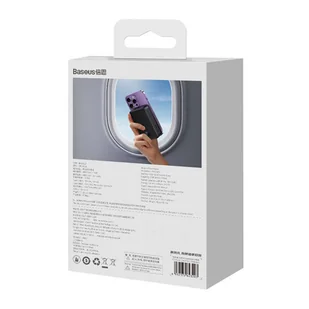 Baseus PPCX150001 Magnetic Mini 20000mAh, 20W MagSafe Overseas Edition (czarny) - Powerbanki - miniaturka - grafika 11