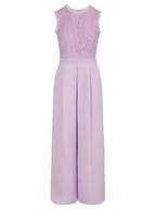 Kombinezony - ApartFashion Kombinezon damski, fioletowy, normalny, fioletowy, 46 - miniaturka - grafika 1