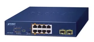 Pozostałe akcesoria sieciowe - PLANET 2-Port 10/100/1000T 802.3bt Nie zarządzany Gigabit Ethernet (10/100/1000) Obsługa PoE Niebieski - miniaturka - grafika 1