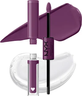 NYX Professional Makeup Professional Makeup - SHINE LOUD HIGH PIGMENT LIP SHINE - Płynna, dwustronna pomadka do ust - 6.8 ml - SHAKE THINGS UP NYXLPSTUP - Szminki - miniaturka - grafika 4