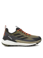 Buty trekkingowe męskie - adidas Trekkingi Terrex Free Hiker 2.0 Low Gore-Tex IH3537 Zielony - miniaturka - grafika 1