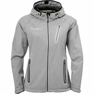 Kurtki męskie - Kempa Kempa Core 2.0 Softshell kurtka męska softshell, ciemnoszary melanż szary ciemnoszary M 200325506 - miniaturka - grafika 1