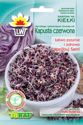 Nasiona na kiełki - Toraf Nasiona na kiełki kapusta czerwona 10g Nas000389 - miniaturka - grafika 1