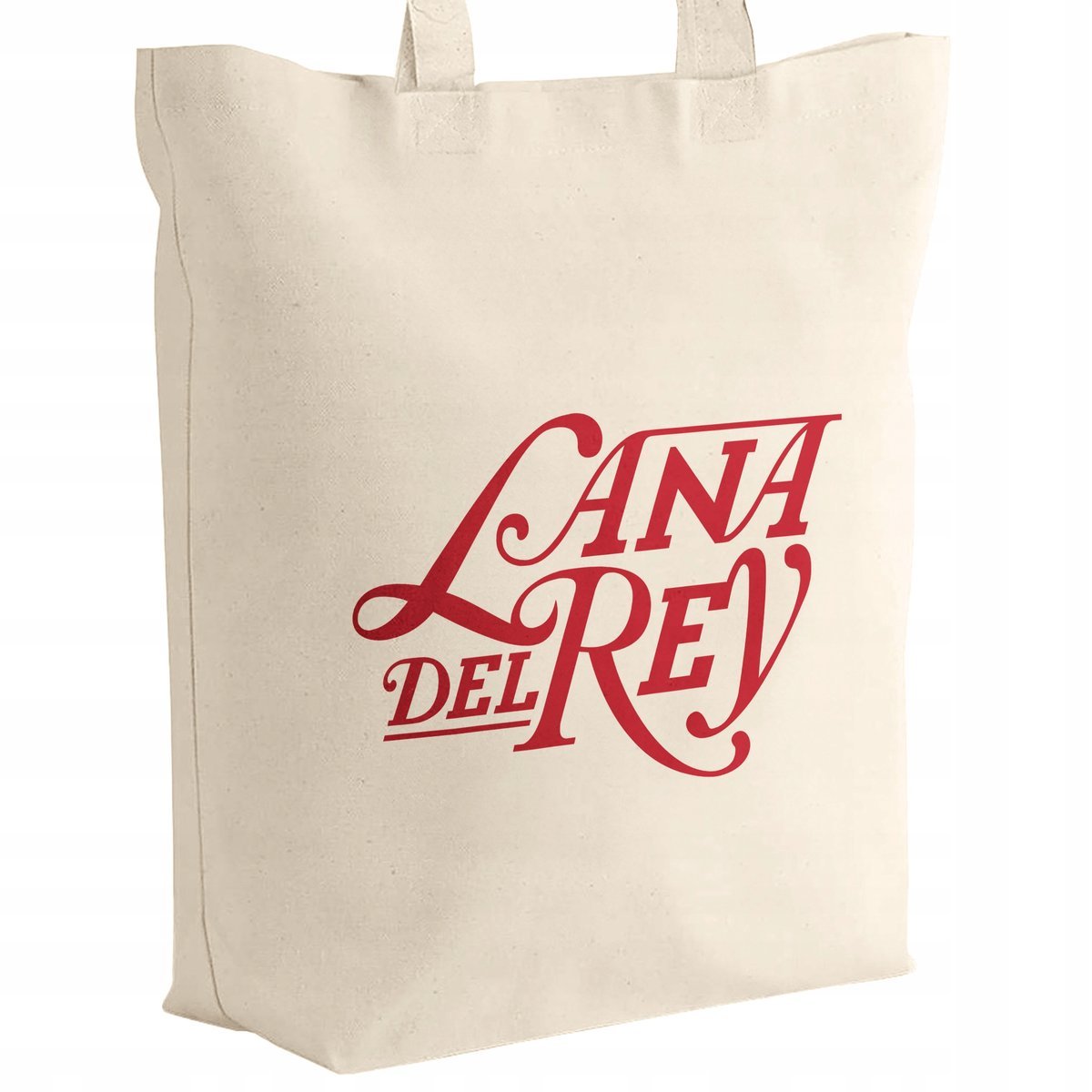 Torba bawełniana z dnem na zakupy 42x38x10 Lana Del Rey