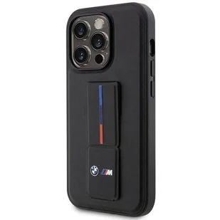 Etui BMW BMHCP14L22GSLK iPhone 14 Pro 6.1" czarny/black hardcase Grip Hot Stamp - Etui i futerały do telefonów - miniaturka - grafika 2