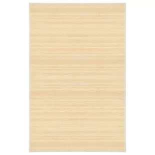 vidaXL Mata bambusowa na podłogę, 100 x 160 cm, naturalna 247200 - Dywaniki łazienkowe - miniaturka - grafika 1