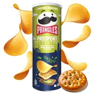 Chipsy - Chipsy ziemniaczane Pringles Italian Style Foccacia 165g - miniaturka - grafika 1