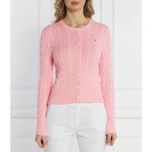 POLO RALPH LAUREN Kardigan Regular Fit - Swetry damskie - miniaturka - grafika 1
