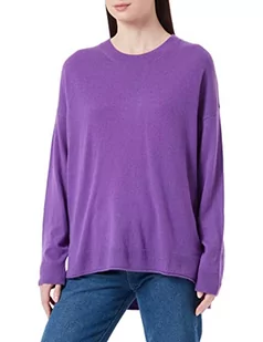 United Colors of Benetton Sweter damski, Fioletowy 3 m8, XS - Swetry damskie - miniaturka - grafika 1