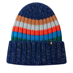 Czapka Reima Vilke 5300294A Granatowy - Czapki dla dzieci - miniaturka - grafika 1