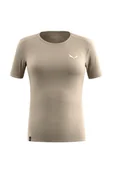Koszulki i topy damskie - Salewa Koszulka trekkingowa damska Puez Sporty Dry Women beżowa 38_M - miniaturka - grafika 1