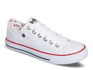 Trampki męskie - Lee Cooper Trampki Męskie, białe (LCW-22-31-0874M), rozmiar 45 - miniaturka - grafika 1
