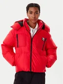 Kurtki damskie - KARL LAGERFELD Kurtka zimowa A3W15020 Czerwony Regular Fit - miniaturka - grafika 1