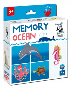 Edgard Kapitan Nauka Memory Ocean - Gry planszowe - miniaturka - grafika 1