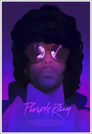 Plakaty - Purple Rain  -plakat premium Wymiar do wyboru: 40x50 cm - miniaturka - grafika 1