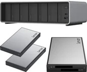 Dyski SSD - Lexar Professional Workflow Pro with Thunderbolt4 uplink I with SD/microSD reader and 2x2TB SSD - miniaturka - grafika 1