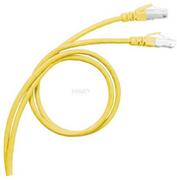 Przewody elektryczne - Legrand Kabel krosowy Patch Cord) SF/UTP kat.6A żółty 1m 051780 051780 - miniaturka - grafika 1