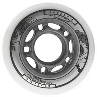 Akcesoria do skatingu - Kółka do łyżworolek NILS EXTREME PU 82A 64 x 24 Przezroczysty - miniaturka - grafika 1