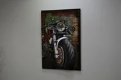 Obrazy i zdjęcia - Obraz 3D Metal Art Dekoracja Motor B 7724 - miniaturka - grafika 1