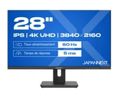 Monitory - JAPANNEXT JN-IPS280UHD60F-C65W-HSP (28") 4K Ultra HD LCD Czarny - miniaturka - grafika 1